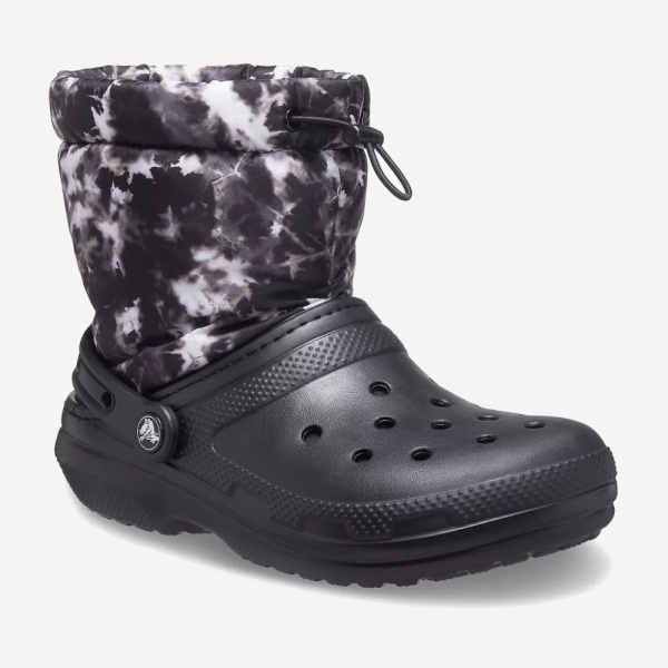 Сапоги Classic Lined Neo Puff Tie Dye Boot (EU 45-46 US 11 СМ 28; Black)